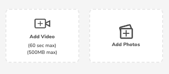 Add Videos and Photos section