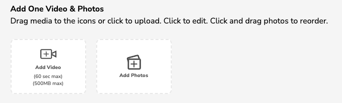KSL.com listing form showing Add Photos